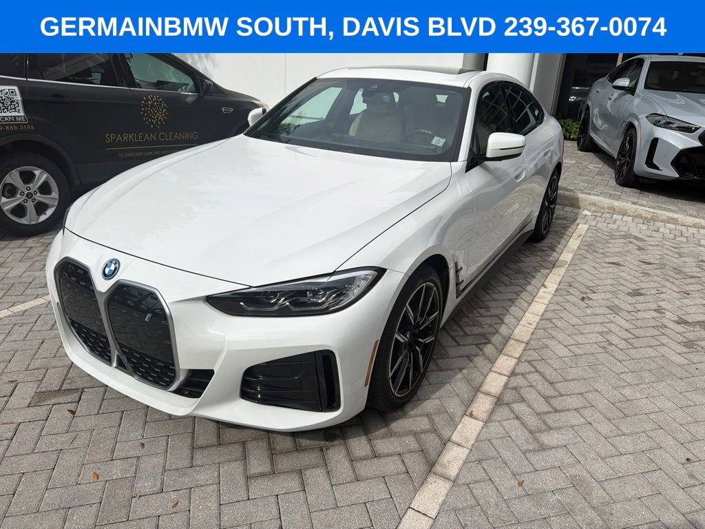 Certified Used 2023 White BMW eDrive40 image 3