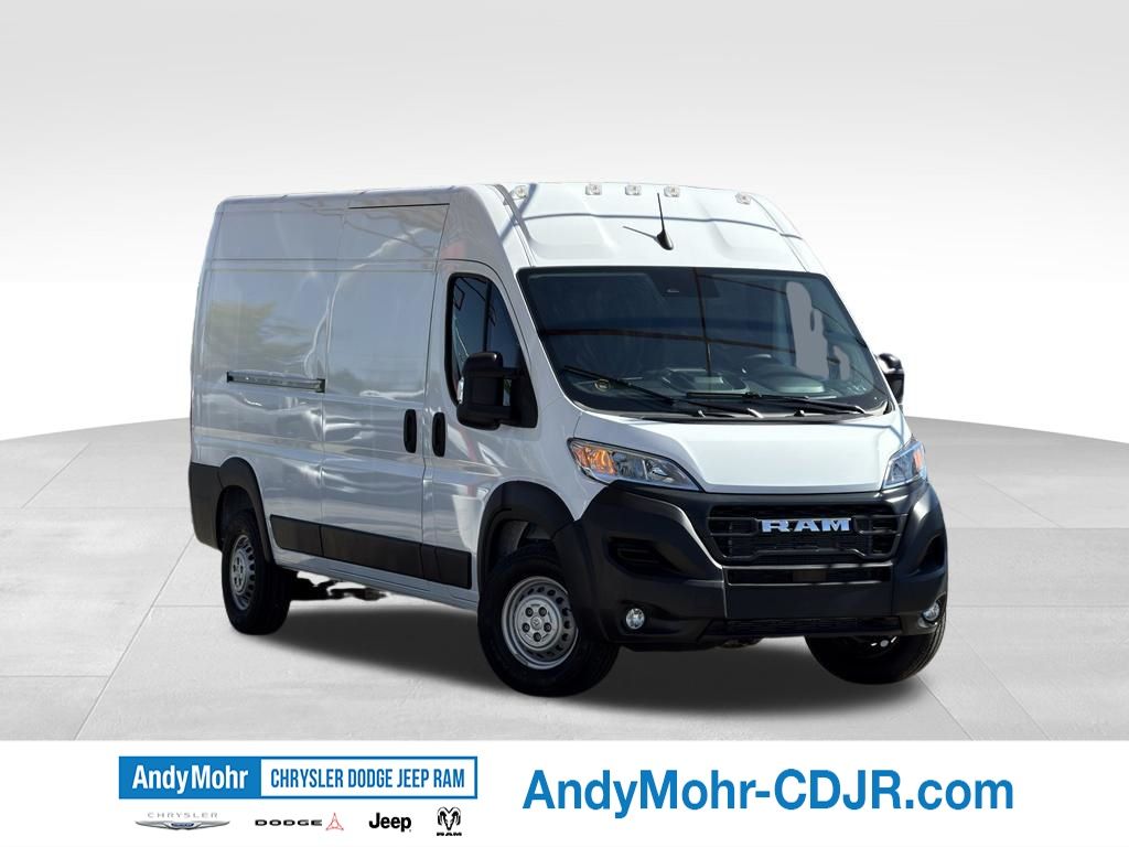 Bright White Clearcoat 2026 RAM ProMaster Van 9-Speed Automatic