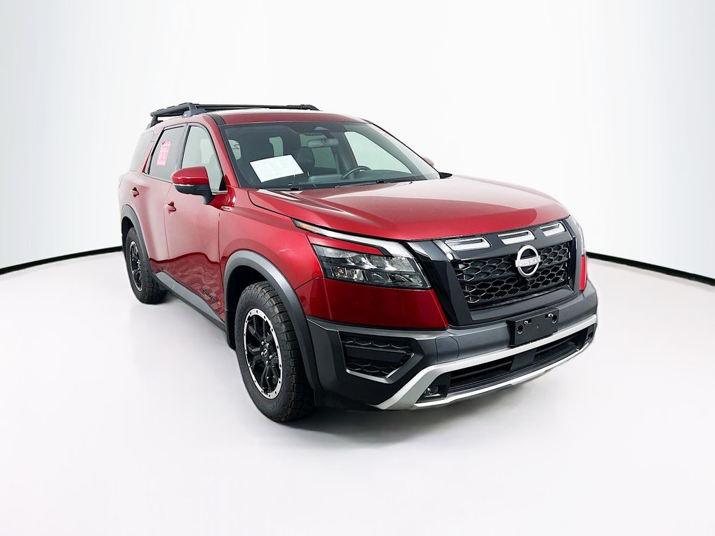 Red (Scarlet Ember) 2024 Nissan Pathfinder SUV / Crossover All-Wheel Drive 9-Speed Automatic
