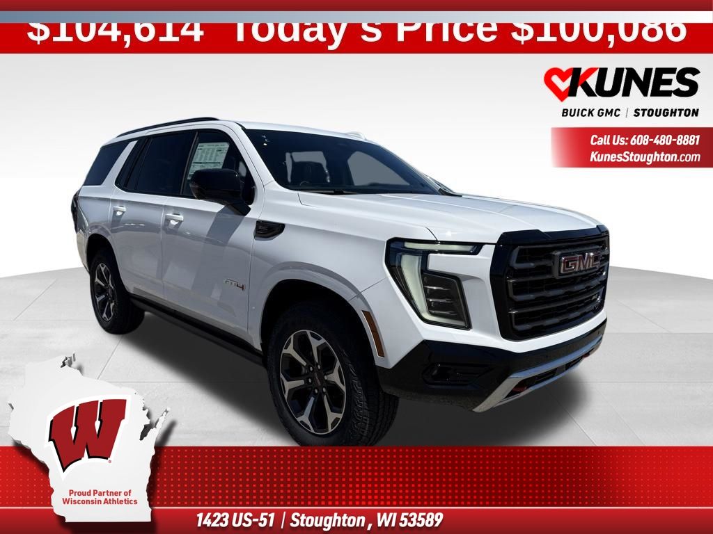 Summit White 2026 GMC Yukon SUV / Crossover Four-Wheel Drive