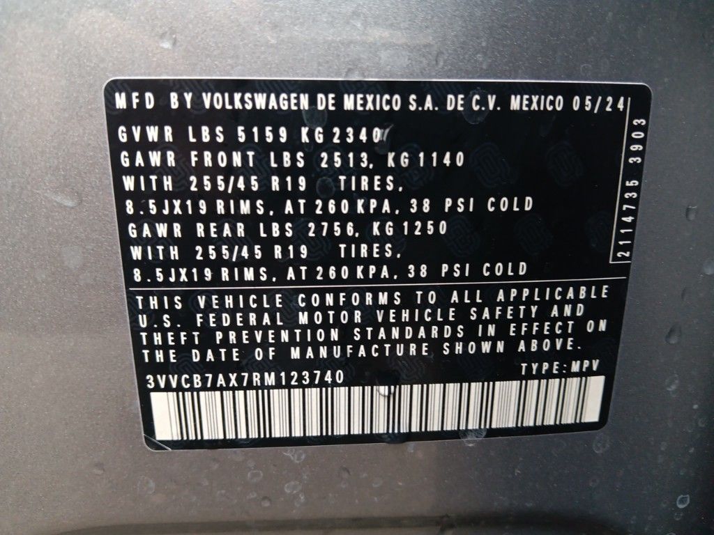 2024 Volkswagen Tiguan 2.0T SE R-Line Black 29