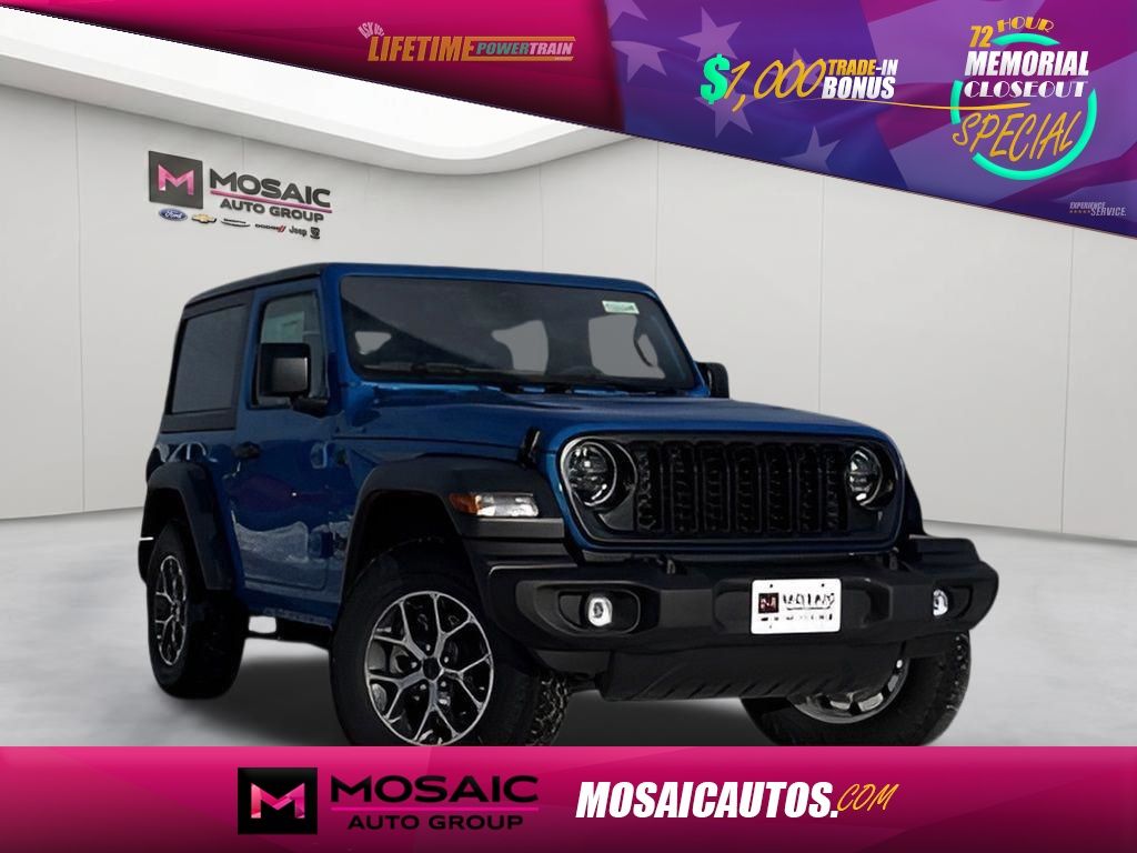 New 2026 Jeep Wrangler Sport S SUVs