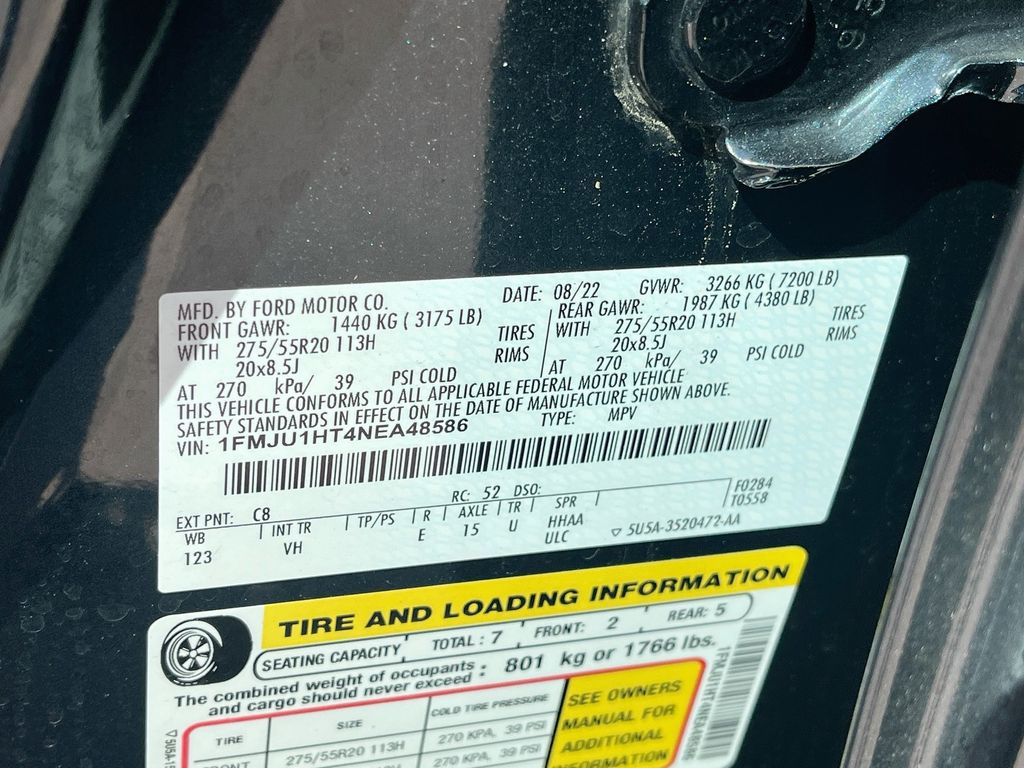 Used 2022 Blue Ford XLT image 33