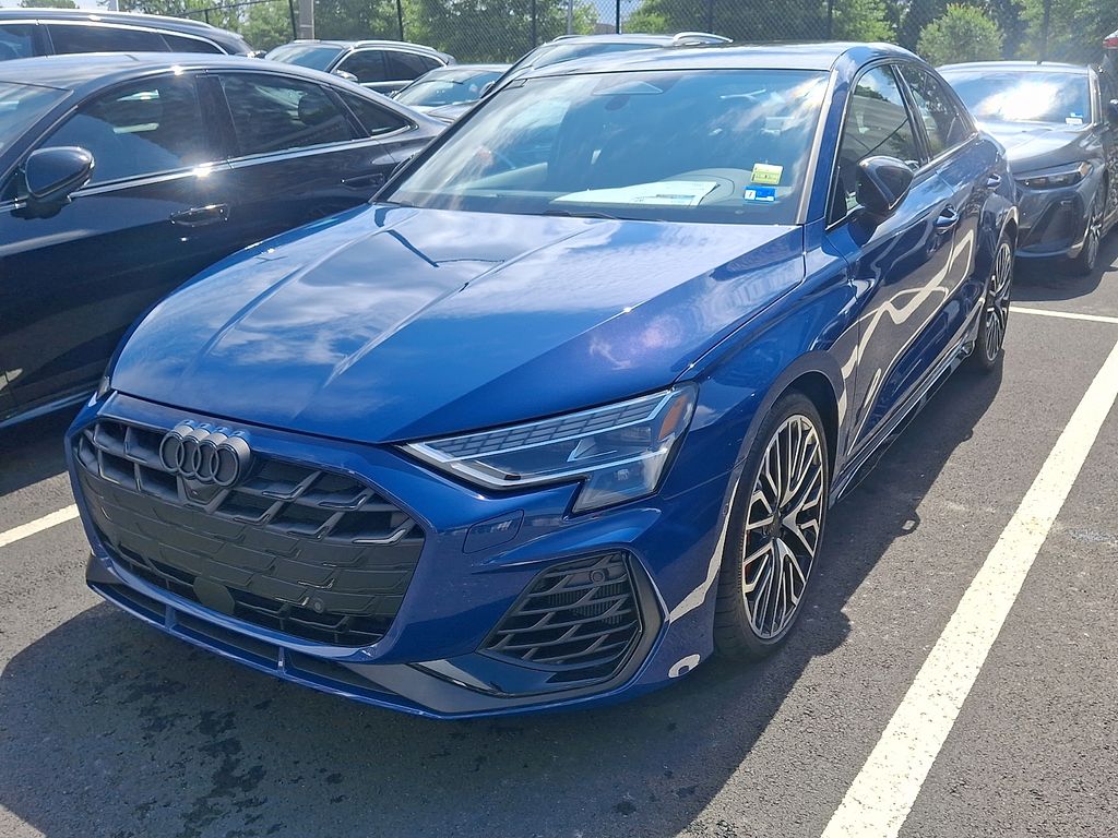 Ascari Blue Metallic 2026 Audi S3 Sedan All-Wheel Drive 7-Speed Automatic