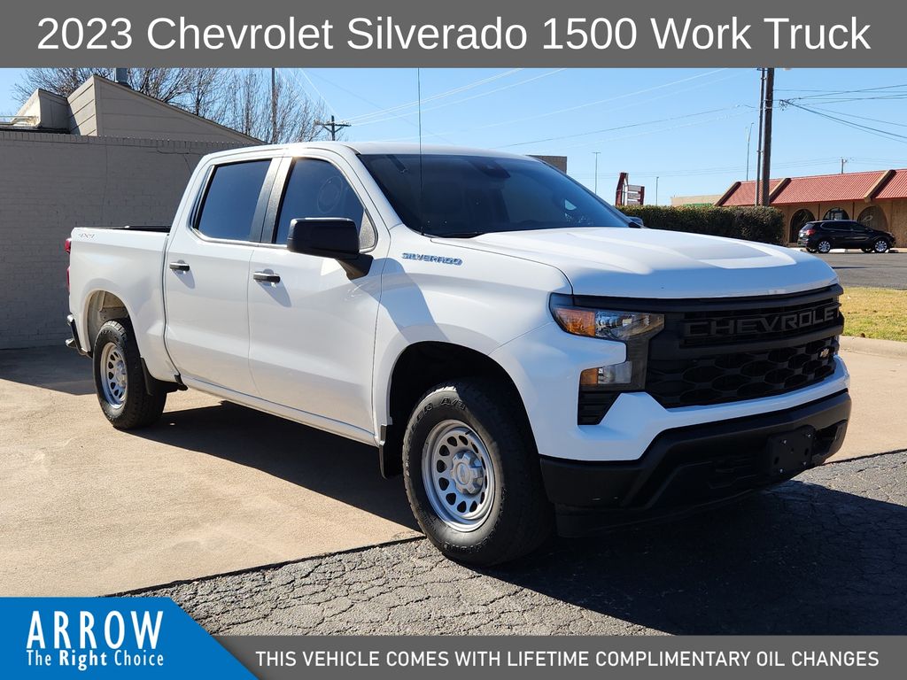 2023 Chevrolet Silverado 1500 Work Truck Crew Cab 4WD