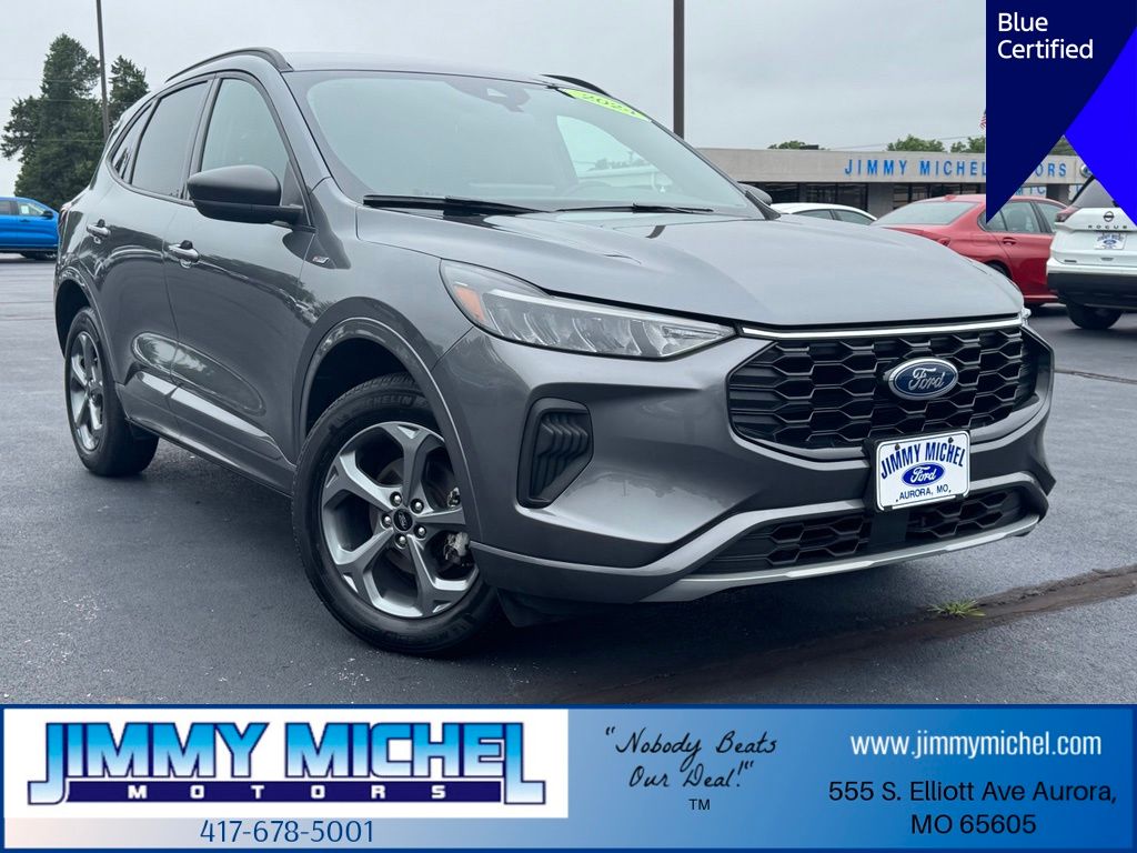 Gray Metallic 2024 Ford Escape SUV / Crossover All-Wheel Drive 8-Speed Automatic
