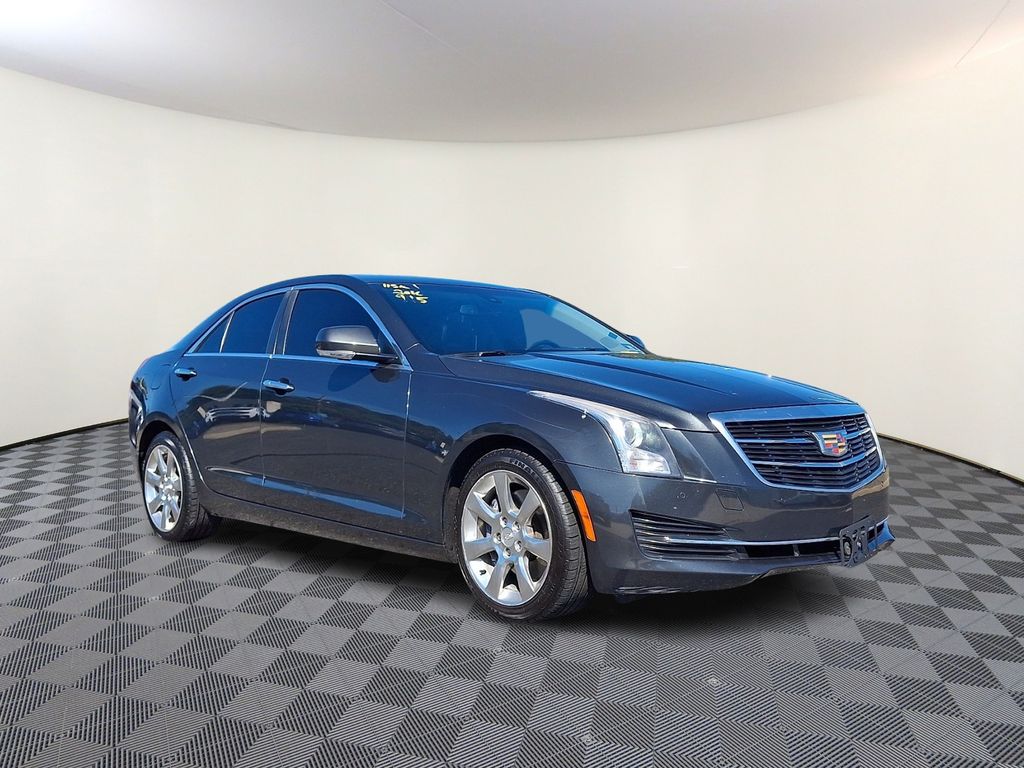 Phantom Gray 2016 Cadillac ATS Sedan All-Wheel Drive 8-Speed Automatic