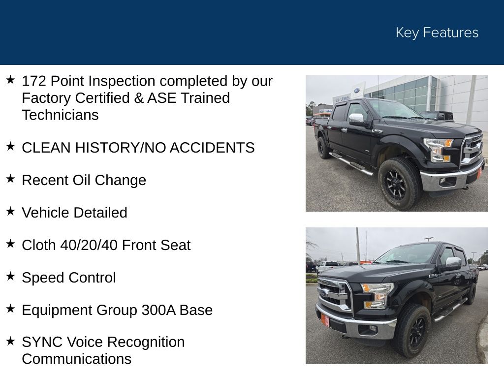 2016 Ford F-150 XLT