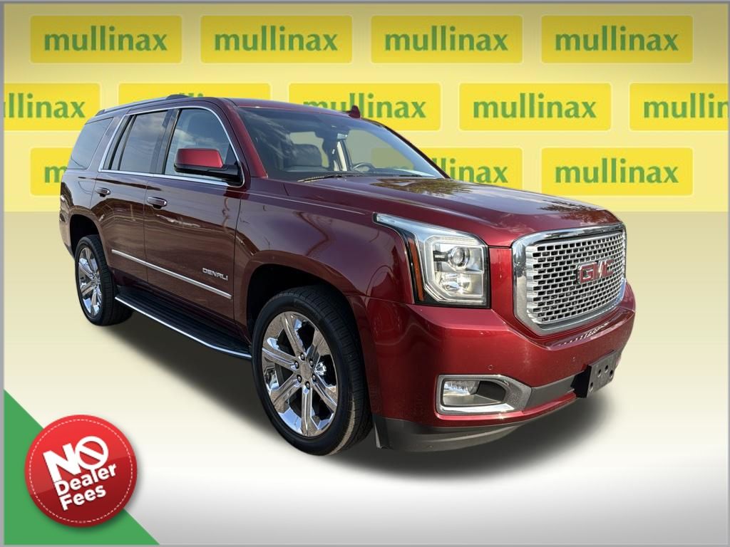 Crimson Red Tintcoat 2017 GMC Yukon Denali 4WD SUV / Crossover Four-Wheel Drive 8-Speed Automatic Overdrive
