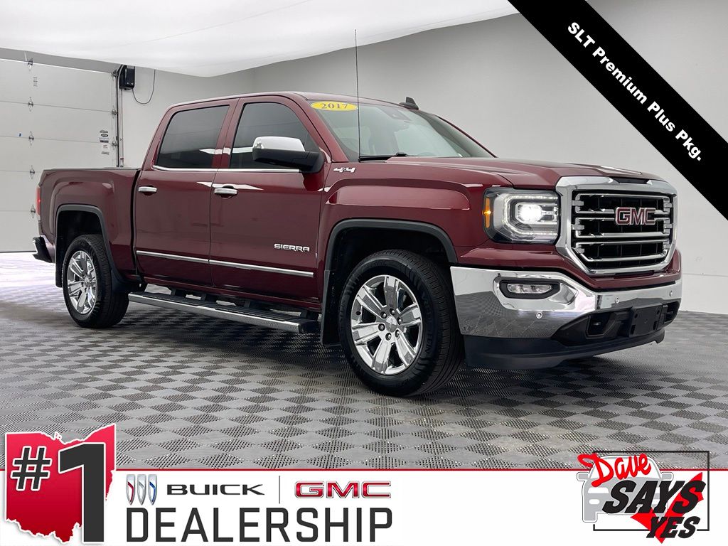 Crimson Red Tintcoat 2017 GMC Sierra 1500 Pickup Truck Four-Wheel Drive 8-Speed Automatic Overdrive