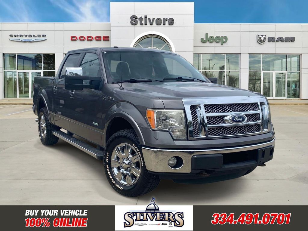 Sterling Gray Metallic 2011 Ford F-150 Pickup Truck Four-Wheel Drive 6-Speed Automatic