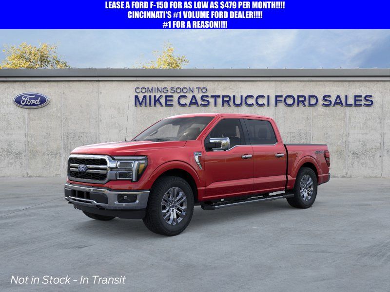 Ruby Red Metallic Tinted Clearcoat 2026 Ford F-150 Pickup Truck Four-Wheel Drive Automatic