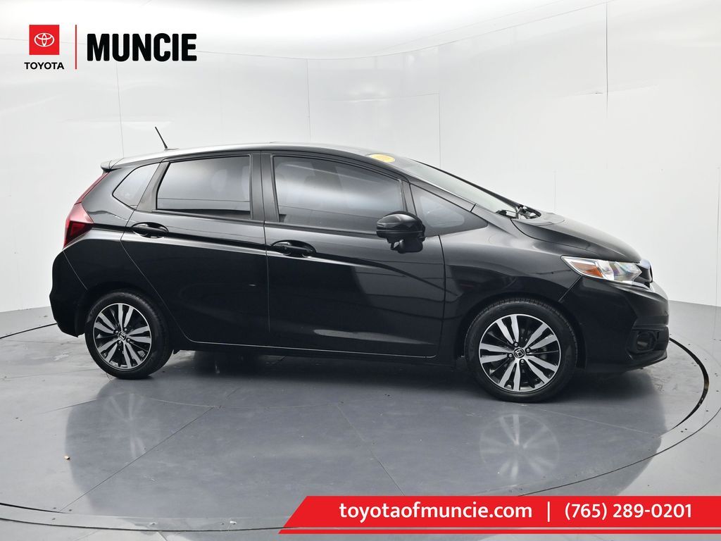 Crystal Black Pearl 2019 Honda Fit EX FWD Hatchback Front-Wheel Drive Continuously Variable Transmission