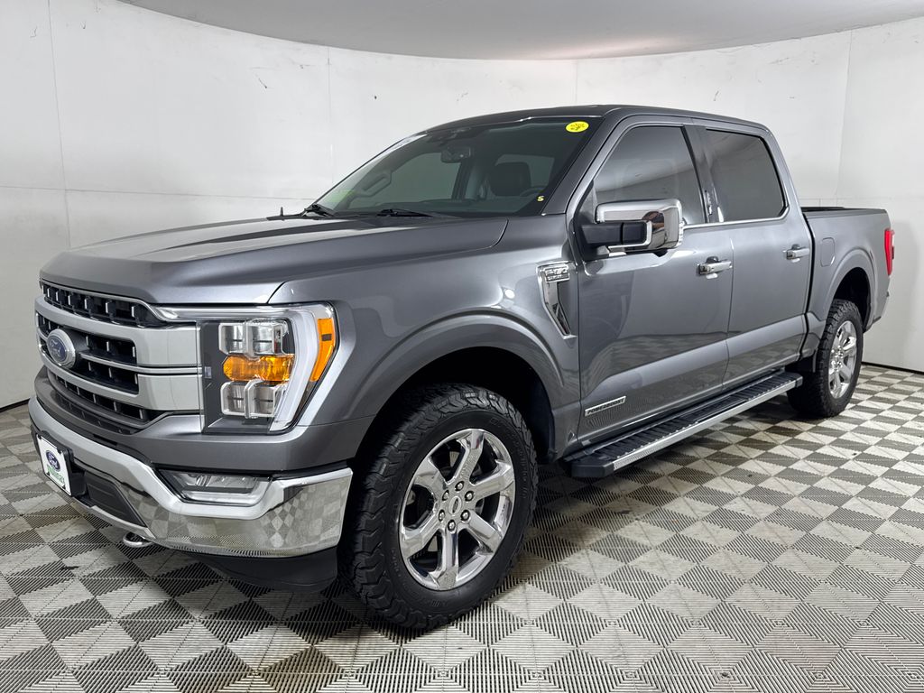 Used 2021 Gray Ford Lariat image 10