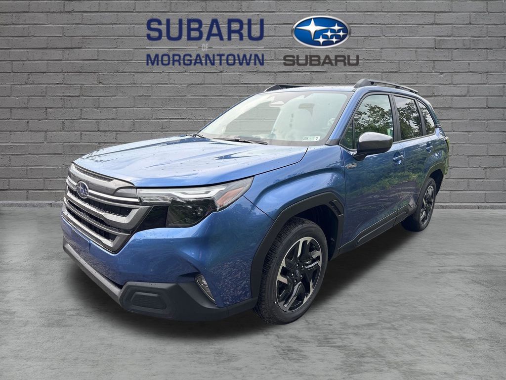 Daybreak Blue Pearl 2026 Subaru Forester Hybrid SUV / Crossover All-Wheel Drive Continuously Variable Transmission