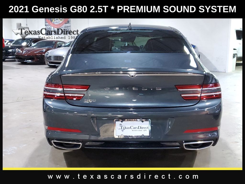 2021 Genesis G80 2.5T 12