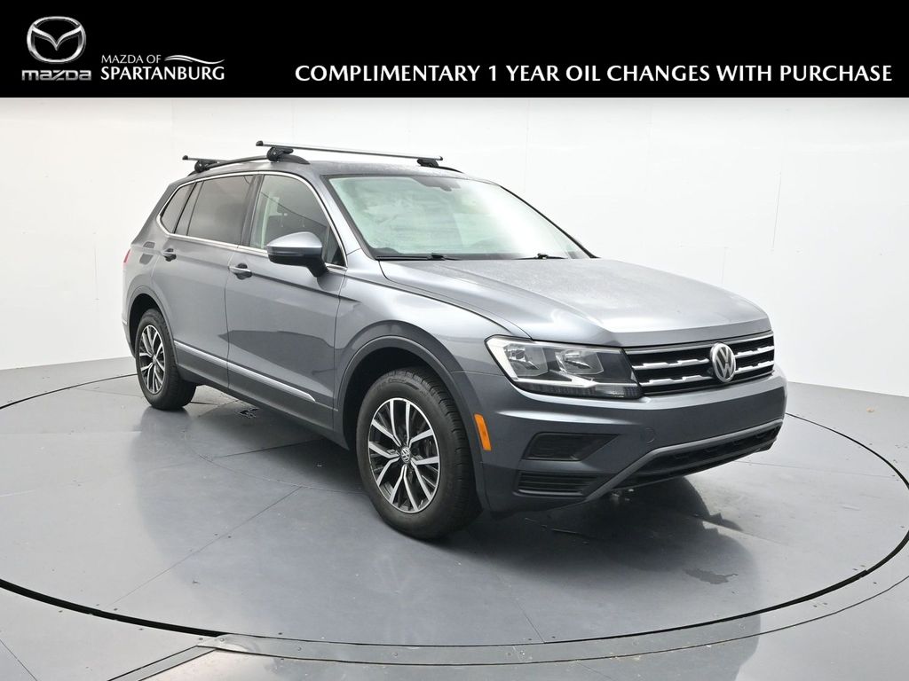 Platinum Gray Metallic 2020 Volkswagen Tiguan SUV / Crossover Front-Wheel Drive 8-Speed Automatic