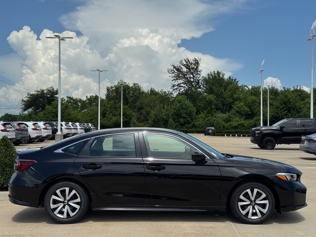2026 Honda Civic LX Black at Community Honda