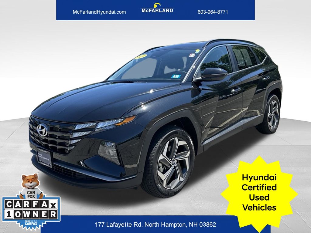 Black Pearl 2024 Hyundai Tucson SUV / Crossover All-Wheel Drive 8-Speed Automatic