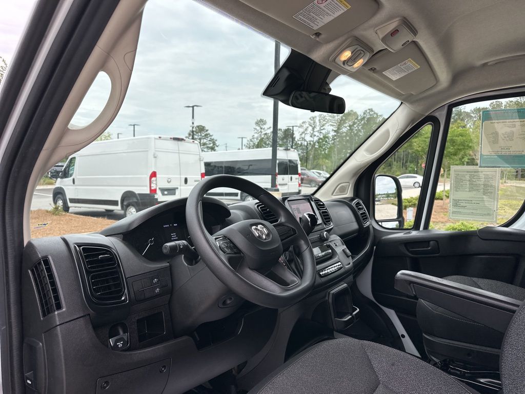 2023 Bright White Clearcoat Ram ProMaster Cargo Van High Roof FWD Van