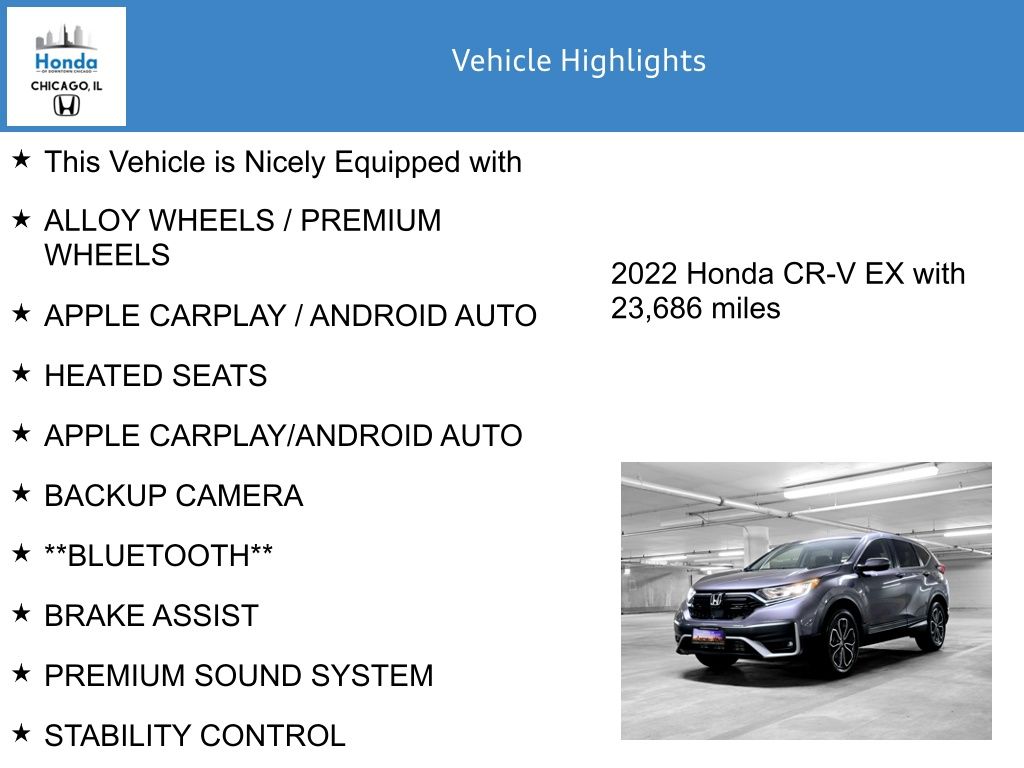 2022 Honda CR-V EX 7