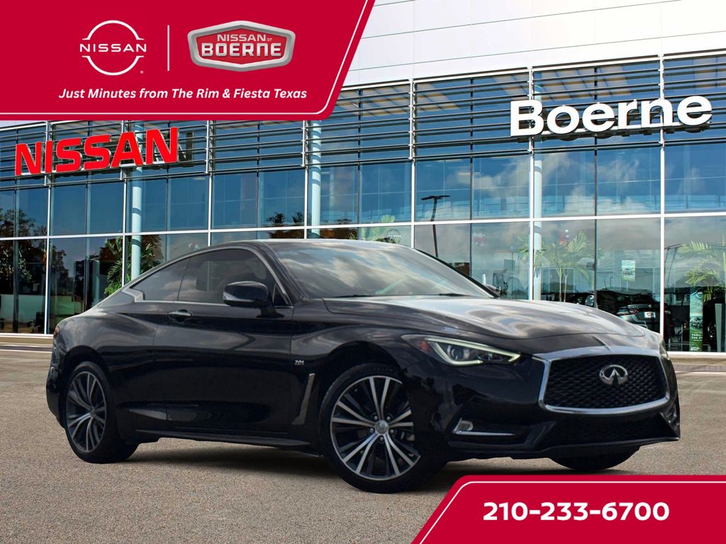 Black Obsidian 2017 INFINITI Q60 Coupe Rear-Wheel Drive 7-Speed Automatic