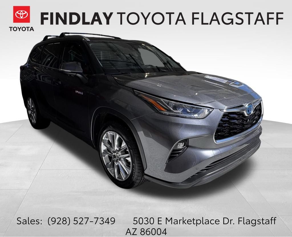 Magnetic Gray Metallic 2020 Toyota Highlander Hybrid Limited FWD SUV / Crossover Front-Wheel Drive Continuously Variable Transmission