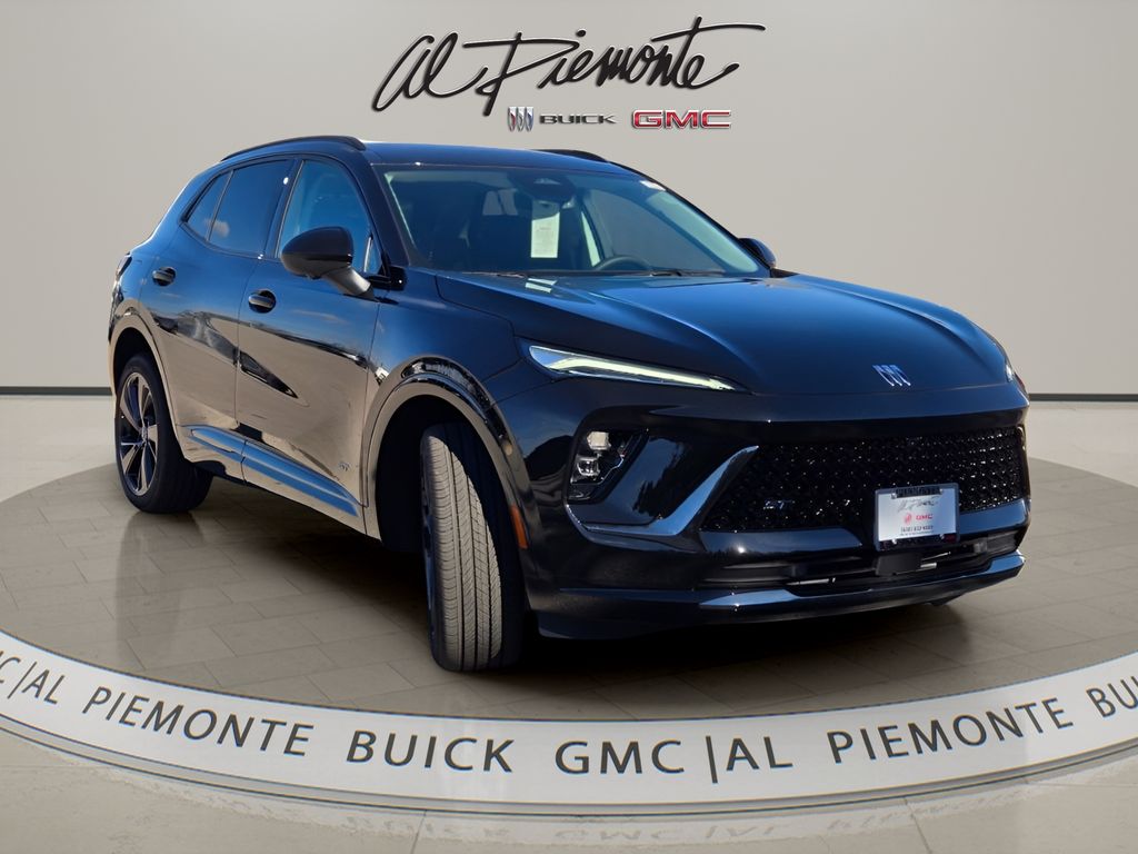 Black (Ebony Twilight Metallic) 2025 Buick Envision Sport Touring AWD SUV / Crossover All-Wheel Drive 9-Speed Automatic