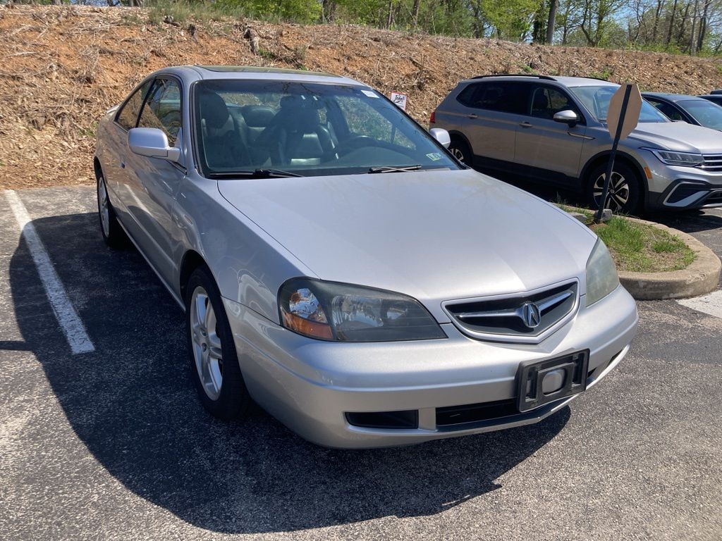 Silver 2003 Acura CL 3.2 Type-S FWD Coupe Front-Wheel Drive 5-Speed Automatic