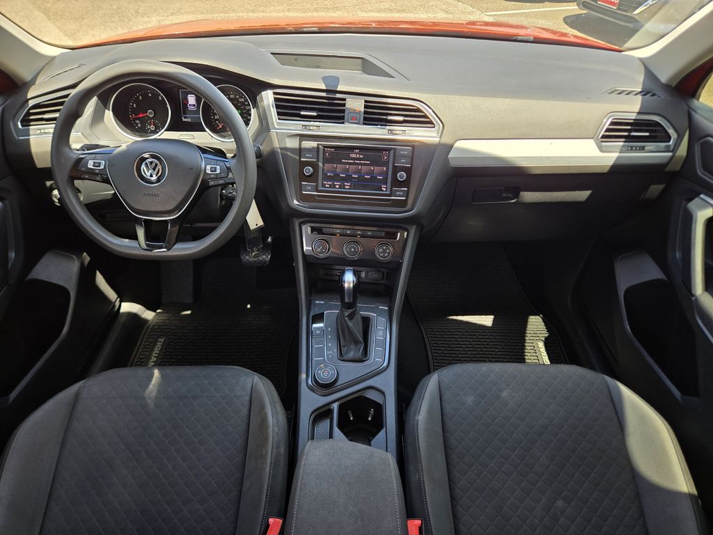 2019 Volkswagen Tiguan 2.0T S Orange at Durrett Motor Company