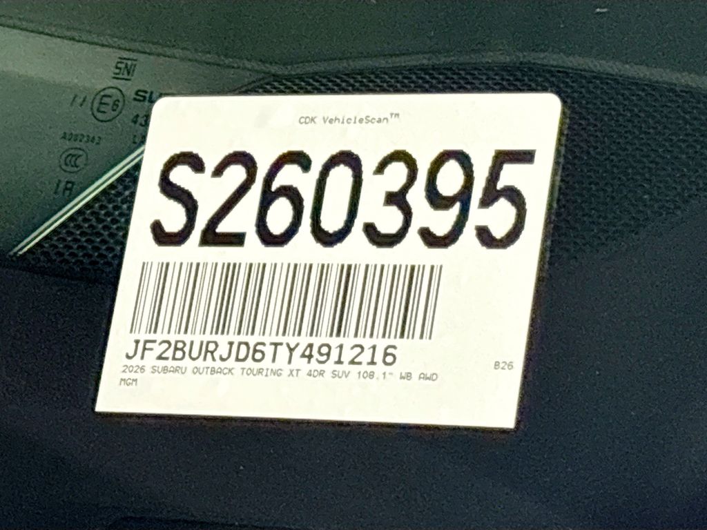 2026 Subaru Outback Touring XT