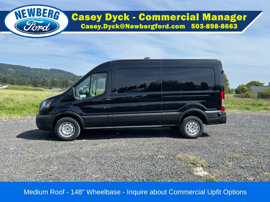 Agate Black Metallic 2026 Ford Transit Cargo Van Rear-Wheel Drive