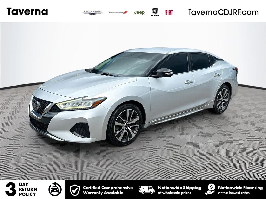 Brilliant Silver Metallic 2019 Nissan Maxima Sedan Front-Wheel Drive Continuously Variable Transmission