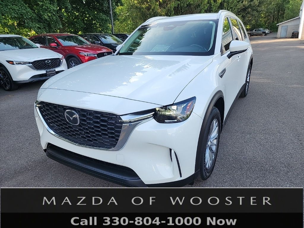 Rhodium White Premium 2024 Mazda CX-90 SUV / Crossover All-Wheel Drive 8-Speed Automatic