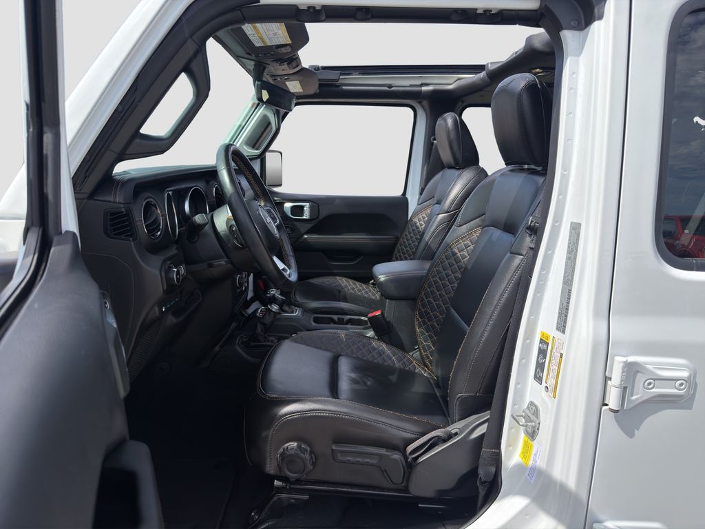 Used 2021 White Jeep Unlimited Sahara High Altitude 4xe image 9