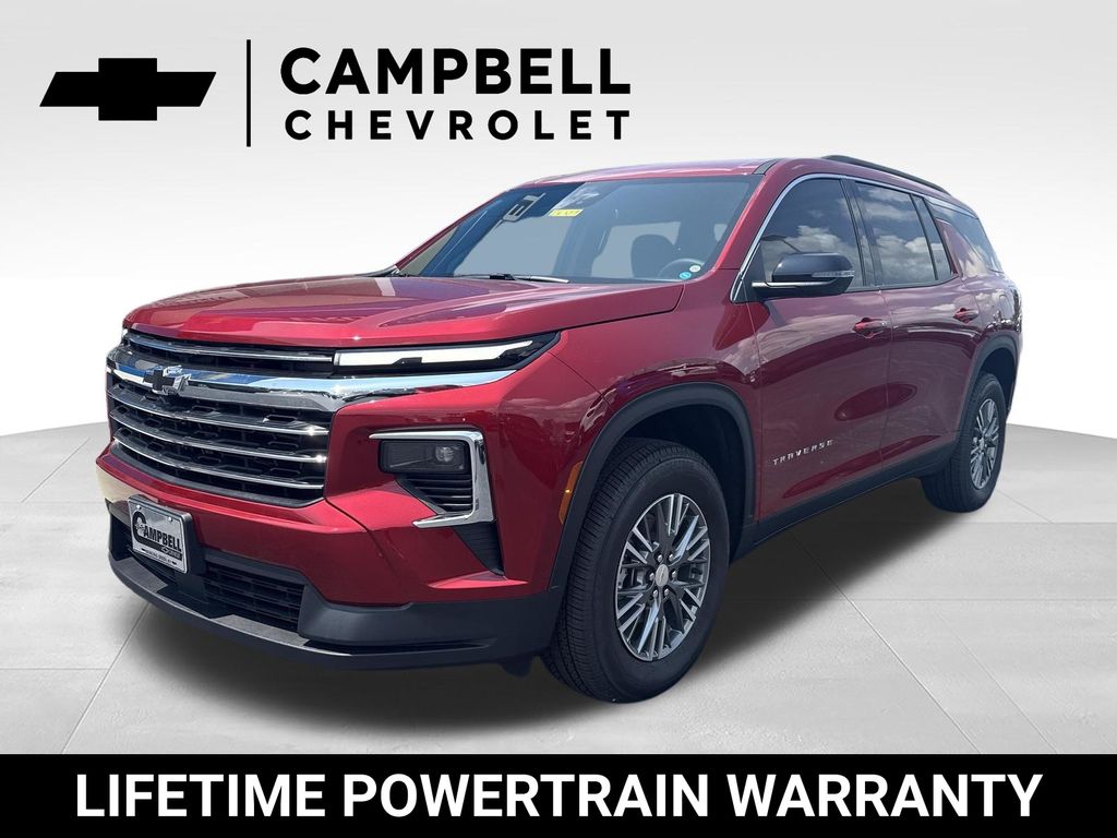 Radiant Red 2026 Chevrolet Traverse SUV / Crossover Front-Wheel Drive 8-Speed Automatic