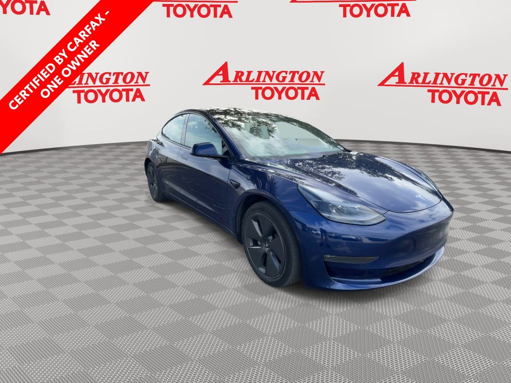 Used 2022 Tesla Model 3 Long Range with VIN 5YJ3E1EB8NF325812 for sale in Jacksonville, FL