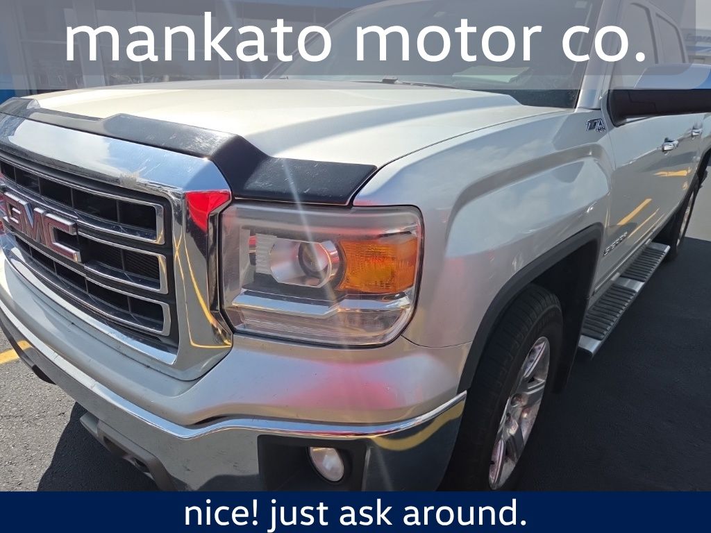 Quicksilver Metallic 2014 GMC Sierra 1500 Pickup Truck Four-Wheel Drive 6-Speed Automatic Overdrive