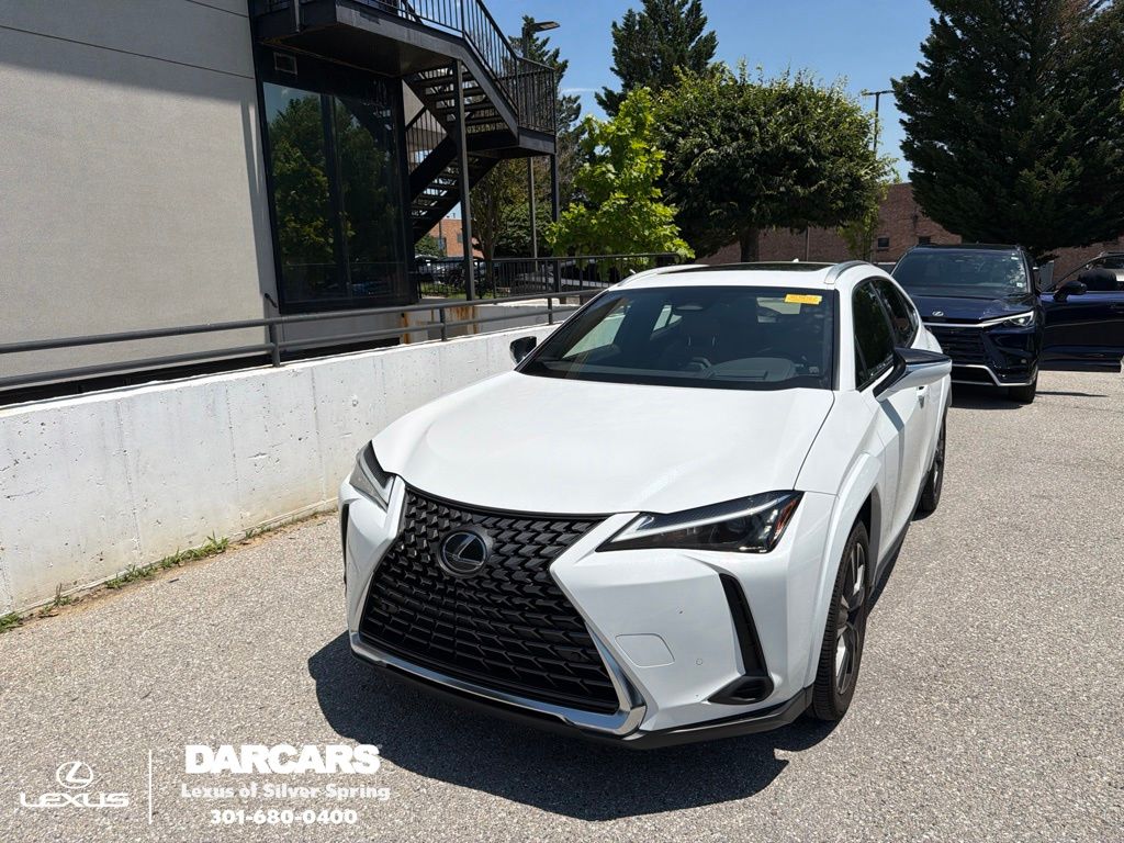Ultra White 2026 Lexus UX Hybrid 300h Premium AWD SUV / Crossover All-Wheel Drive Continuously Variable Transmission