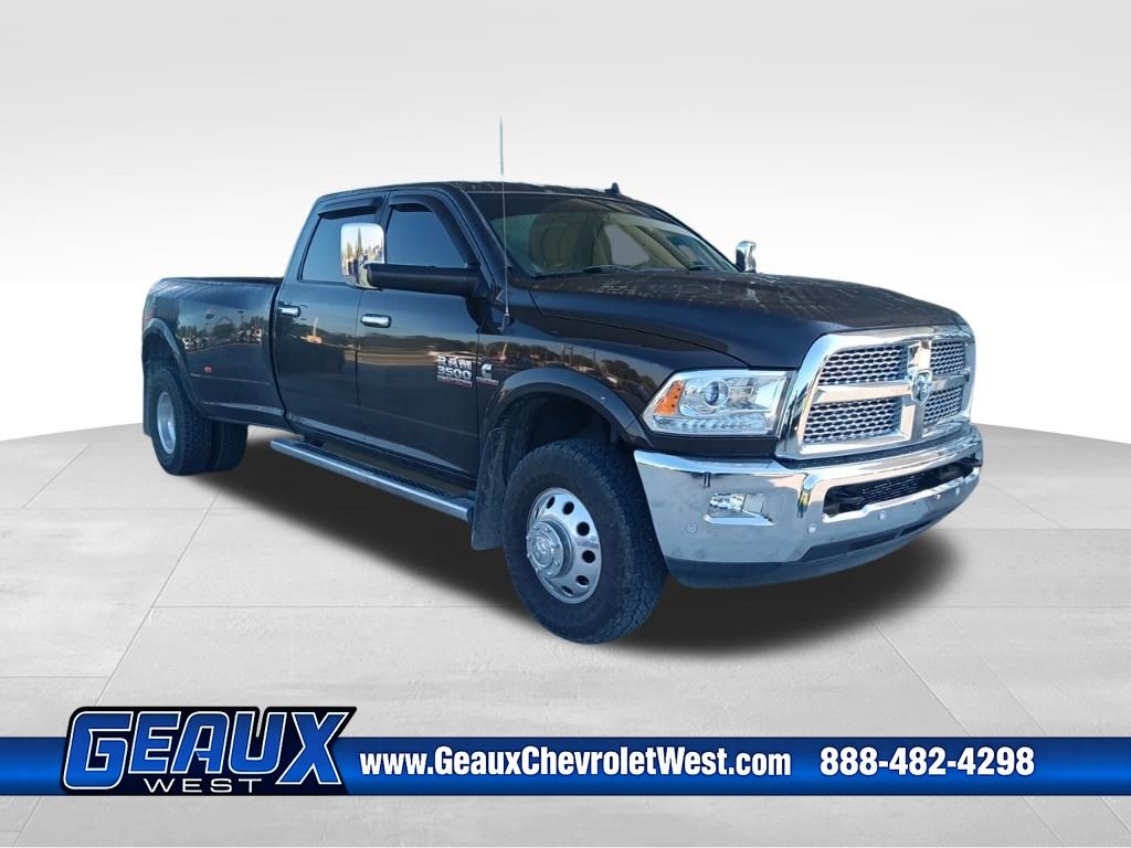 Luxury Brown Pearlcoat 2017 RAM 3500 Pickup Truck Four-Wheel Drive 6-Speed Automatic