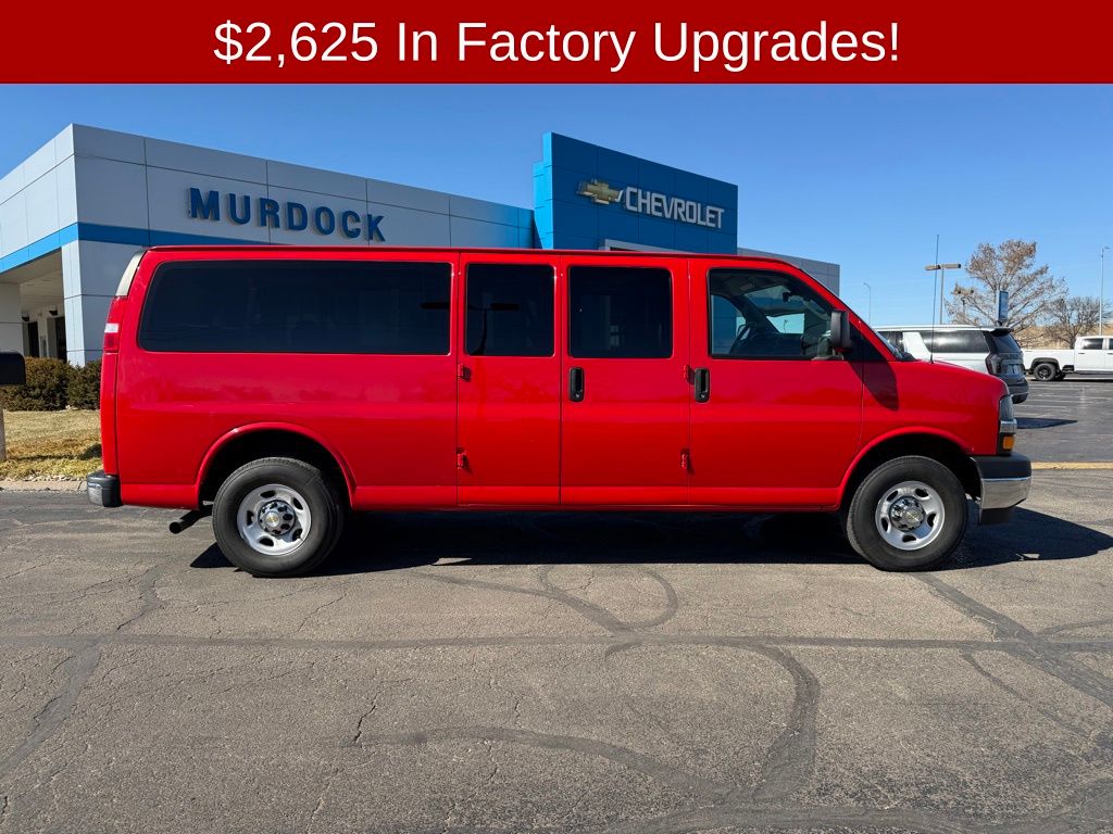 Red Hot 2024 Chevrolet Express Van Rear-Wheel Drive Automatic