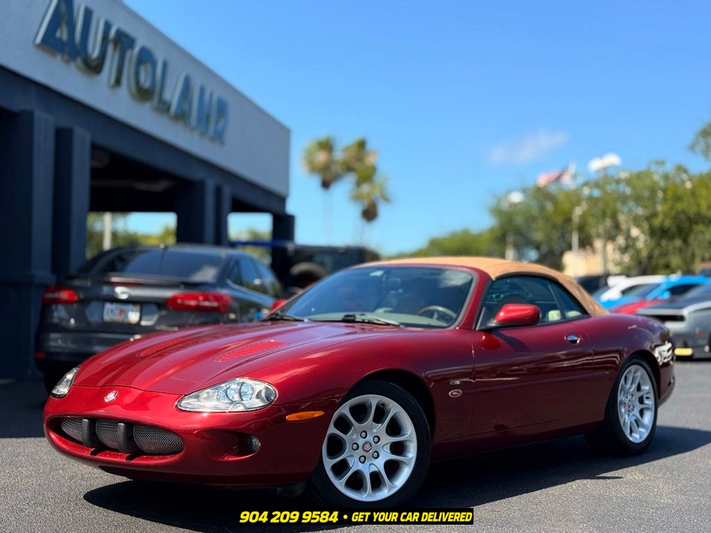 Carnival Red 1997 Jaguar XK-Series Coupe Rear-Wheel Drive