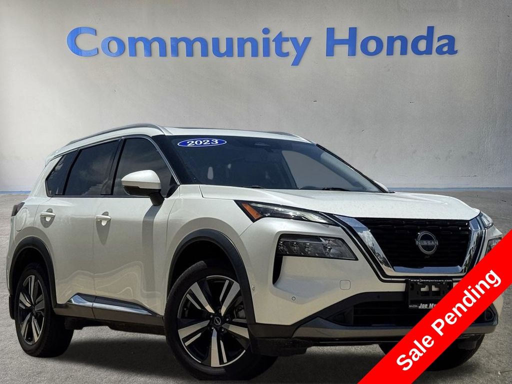 2023 Nissan Rogue SL White at Classic Elite Chevrolet Sugar Land
