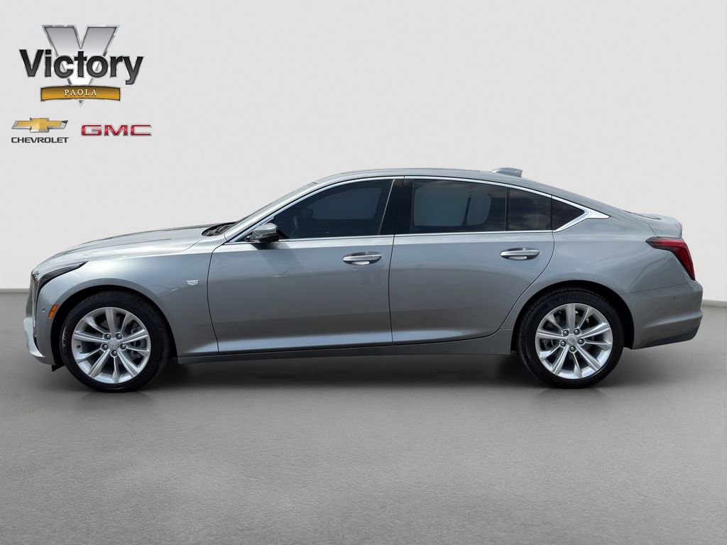 Used 2025 Silver Cadillac Premium Luxury image 3