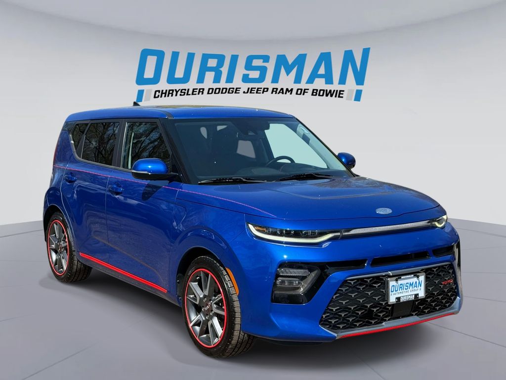 Neptune Blue 2020 Kia Soul GT-Line FWD SUV / Crossover Front-Wheel Drive 7-Speed Automatic