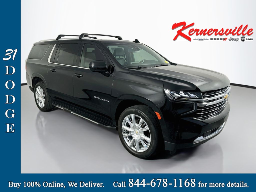 Black 2021 Chevrolet Suburban SUV / Crossover Four-Wheel Drive