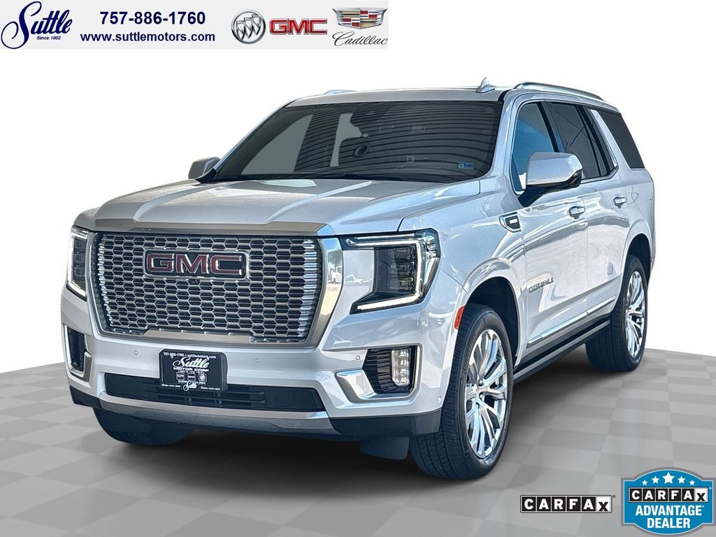 White Frost Tricoat 2024 GMC Yukon Denali 4WD SUV / Crossover Four-Wheel Drive