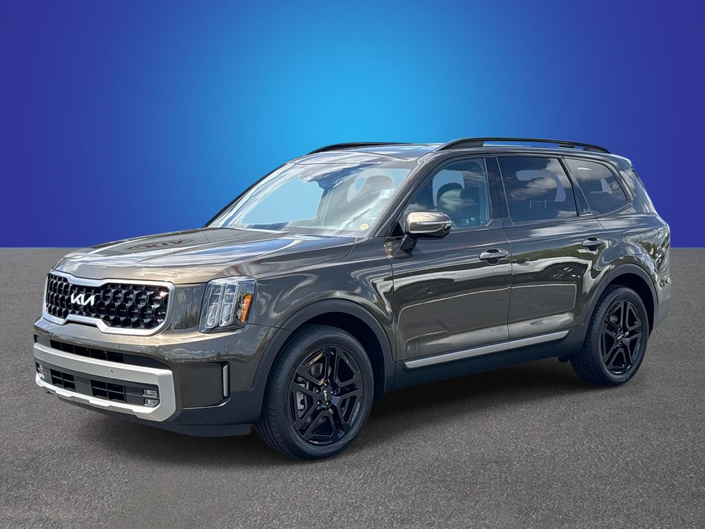 Dark Moss 2023 Kia Telluride SX X-Line AWD SUV / Crossover All-Wheel Drive 8-Speed Automatic
