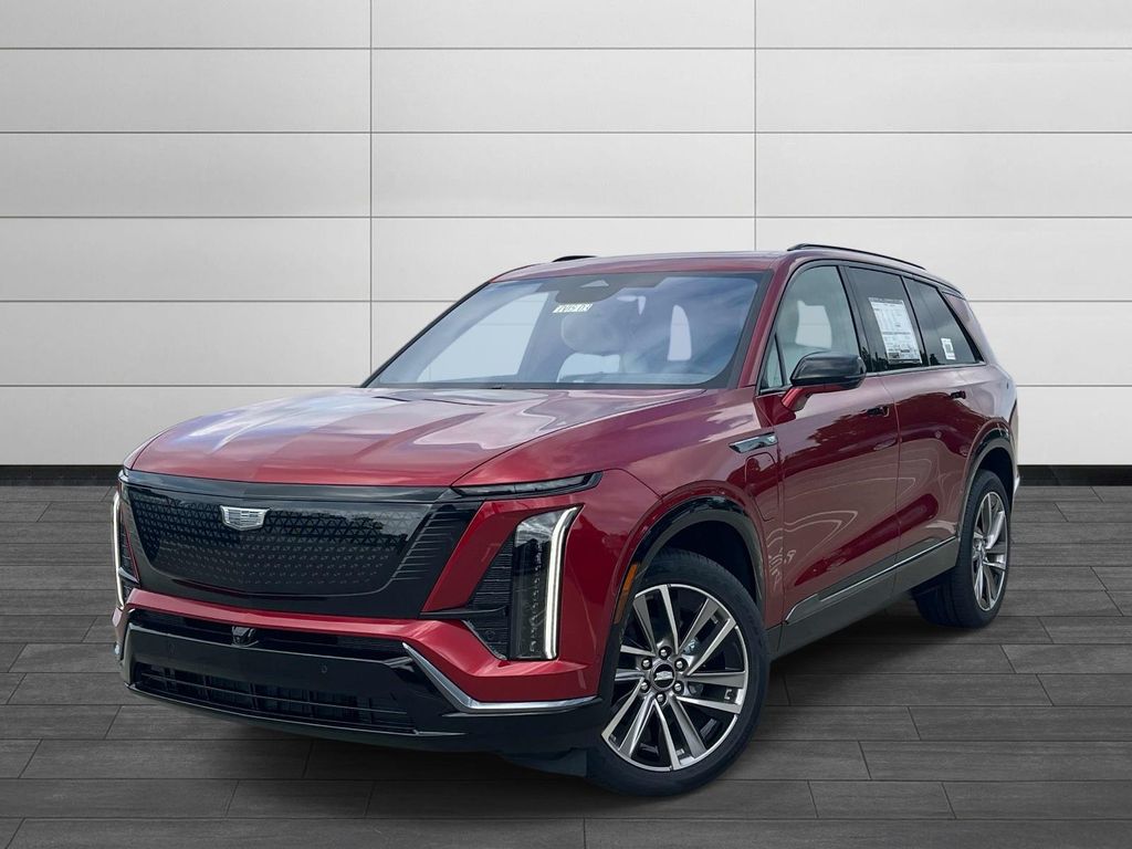 Radiant Red 2027 Cadillac VISTIQ SUV / Crossover All-Wheel Drive 1-Speed Automatic