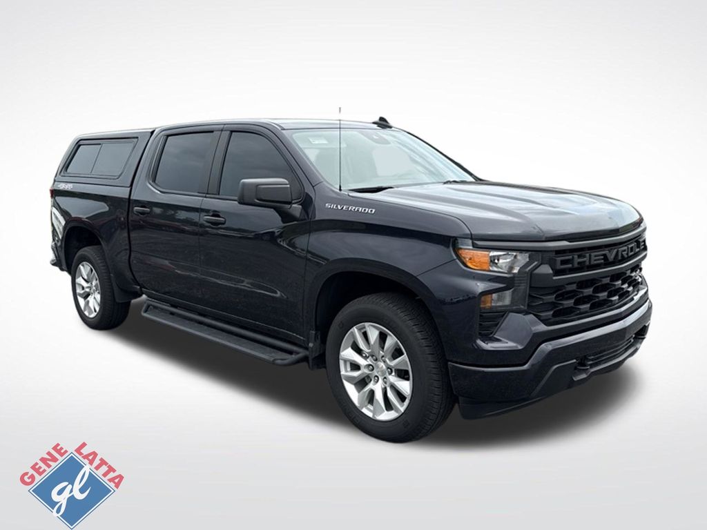 Dark Ash Metallic 2023 Chevrolet Silverado 1500 Pickup Truck Four-Wheel Drive 8-Speed Automatic